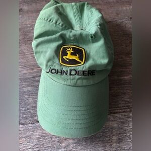 Toddler John Deere Hat green 100% cotton